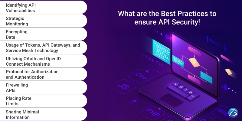 Practices for API security