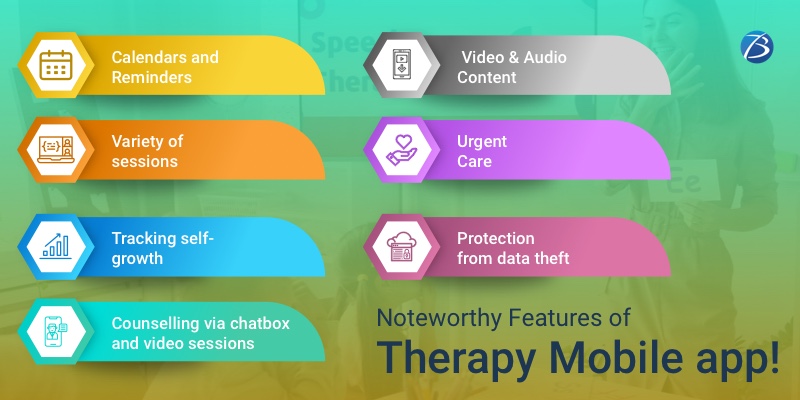 Therapy mobile apps